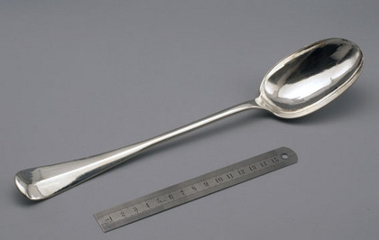Rat-tail Hanoverian Basting Spoon